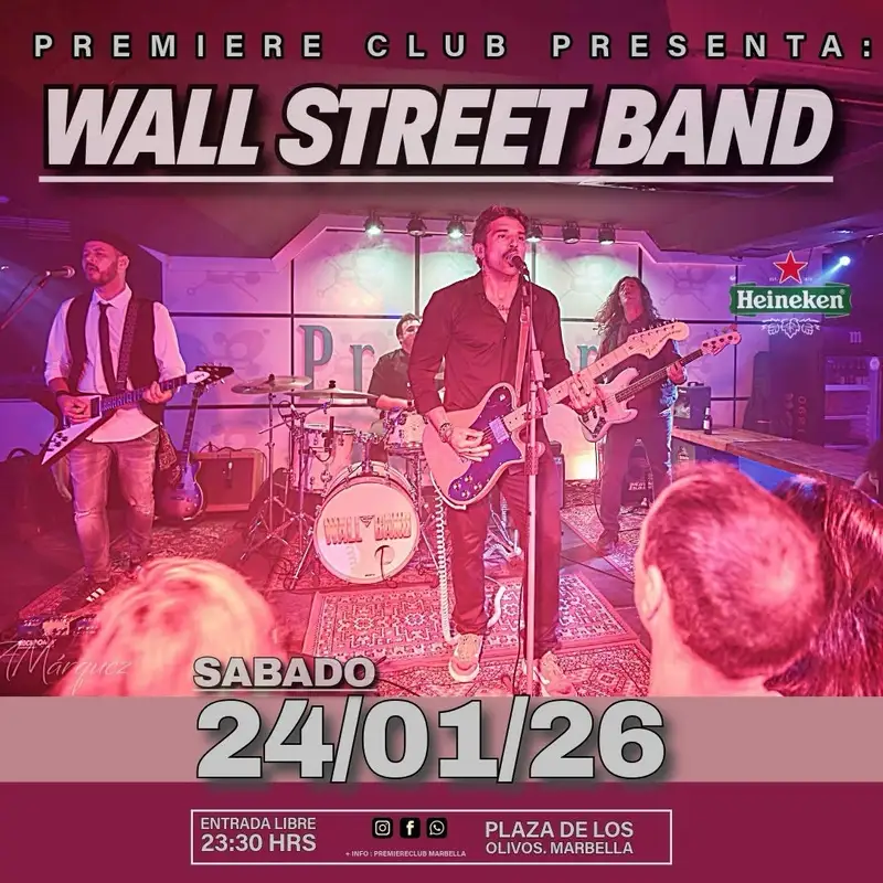 Wall Street Band tocando en Premiere Club.