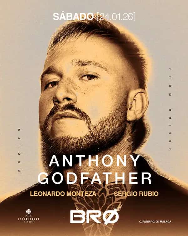 Anthony Godfather actuando en vivo en Málaga 2026