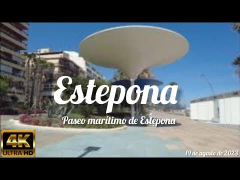 paseo marítimo de Estepona (Estepona) (4k) (19 de agosto de 2023)