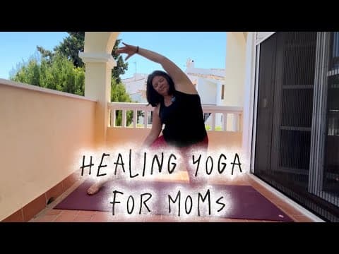 Prenatal & Postpartum Yoga for Moms | Gentle Yoga Flow + Breathwork for Healing