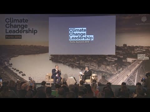 Play video: Al Gore & Pancho Campo - Porto Summit 2019