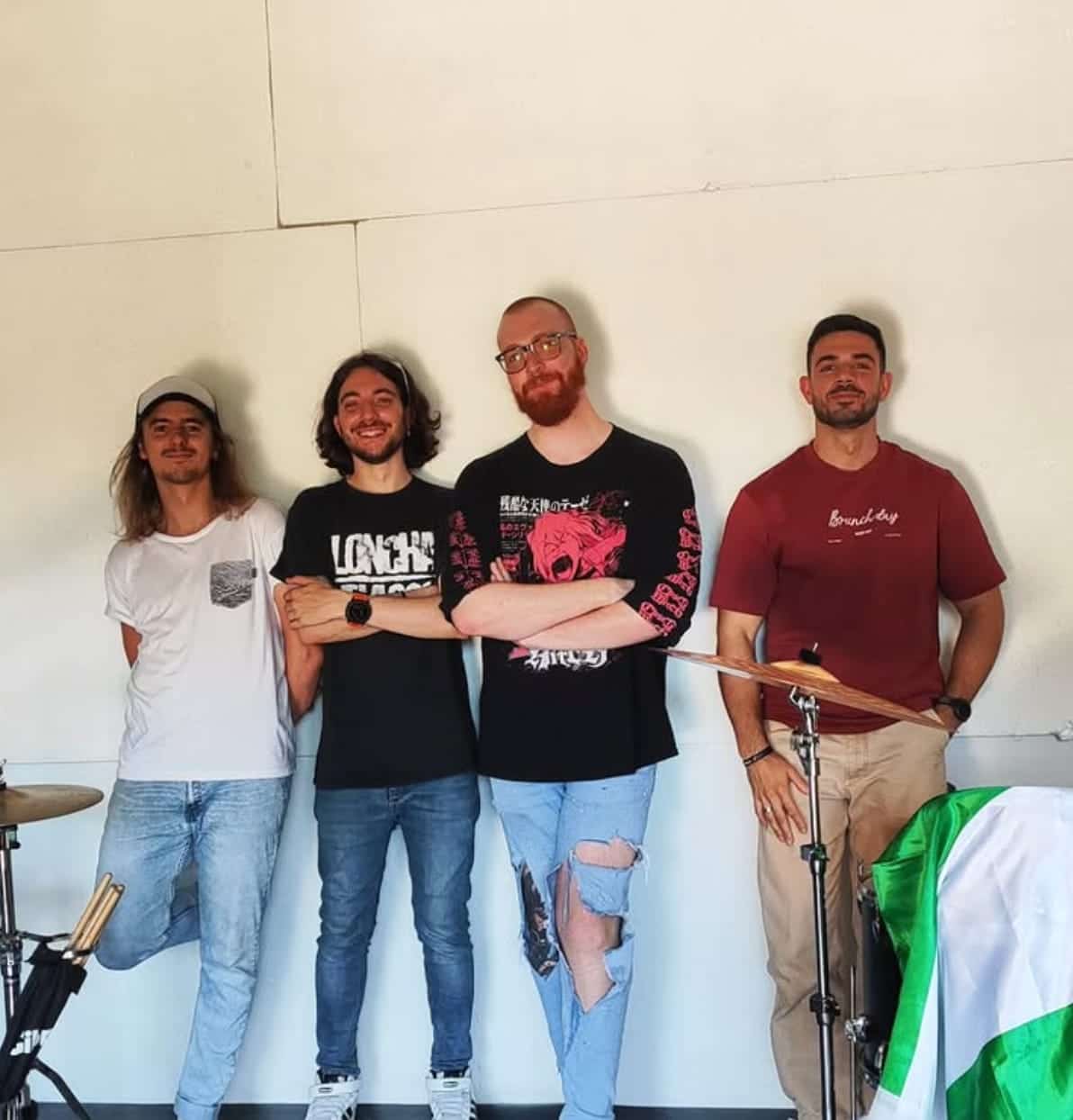 Foto de Puya (“Los Puya”), banda emergente de rock de Marbella, posando con energĂa y actitud.