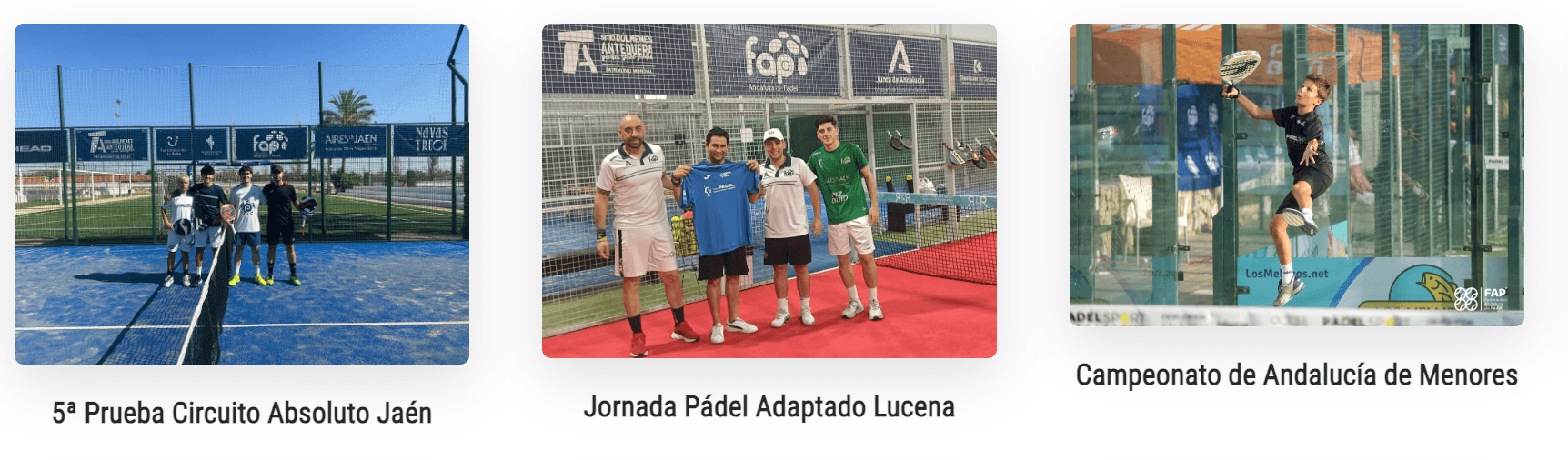 Federación Andaluza de Pádel Imagen de Portada