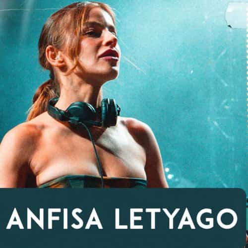 Retrato de Anfisa Letyago, Naples-based techno DJ and N:S:DA , para su ficha en TeVienes