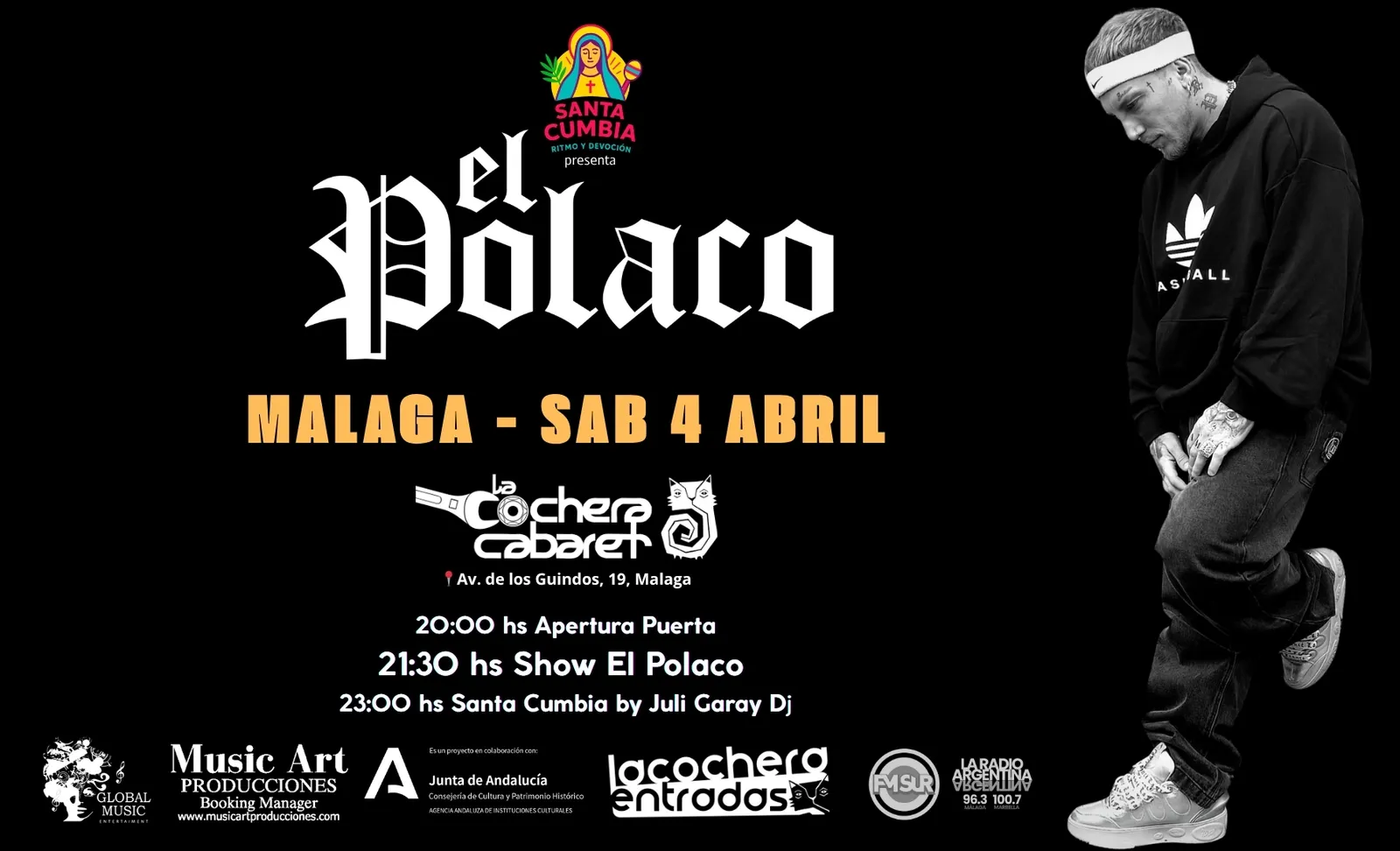 El Polaco – Ritmo y Devoción Póster