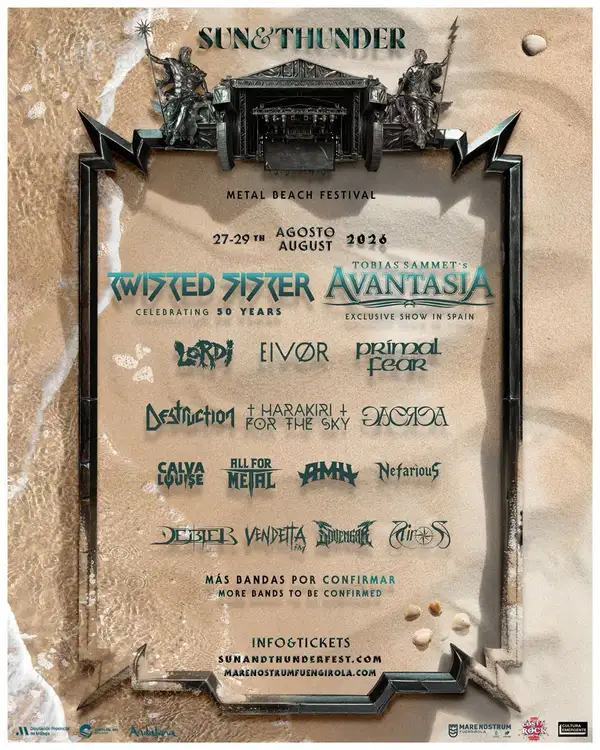 Sun & Thunder 26 – Rock and Metal Festival Poster