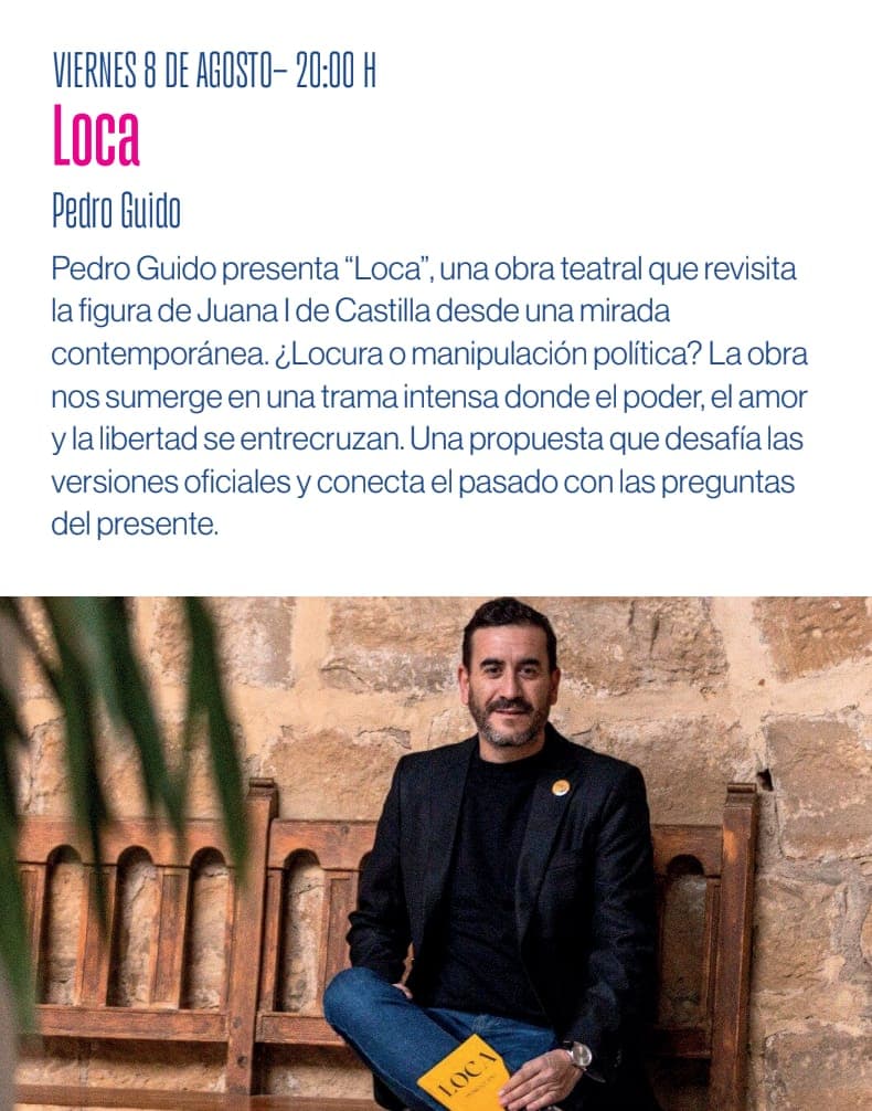 Loca, de Pedro Guido: teatro contemporáneo sobre Juana I de Castilla Póster