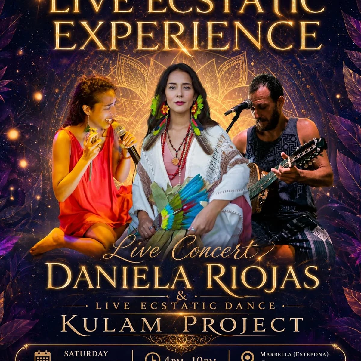 Kulam Project & Daniela Riojas – Experiencia de Música y Movimiento Póster