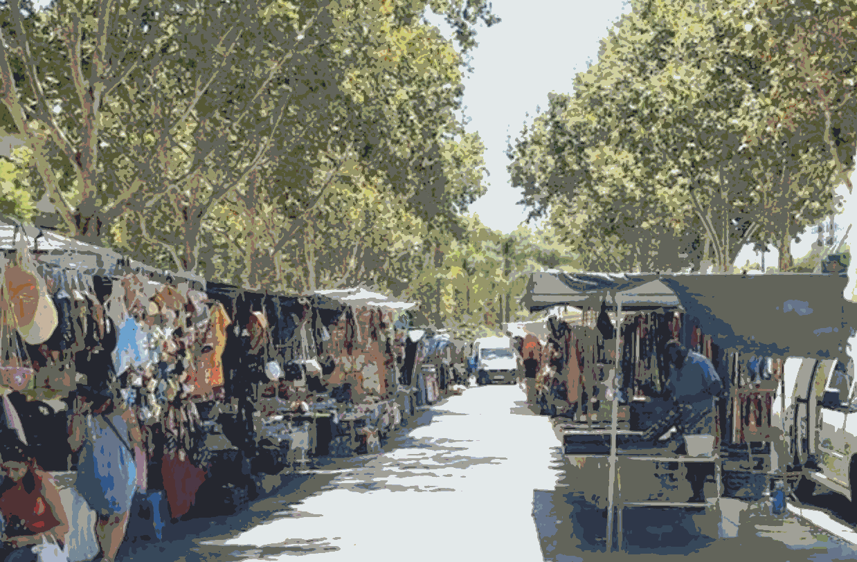 Marbella´s StreetMarket Poster