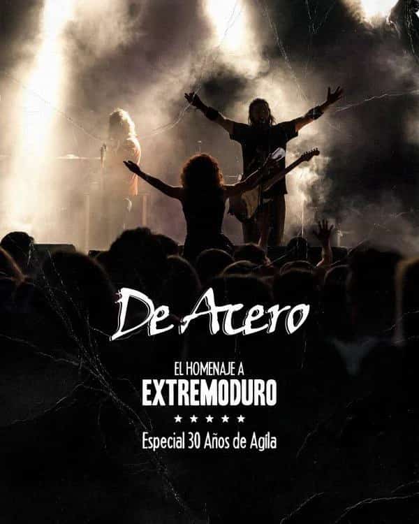 De Acero actuando en directo en su homenaje a Extremoduro.