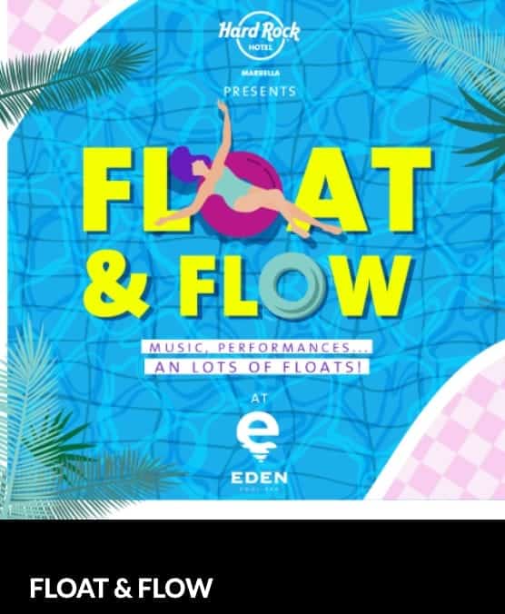 Float & Flow: Pool Party Poster