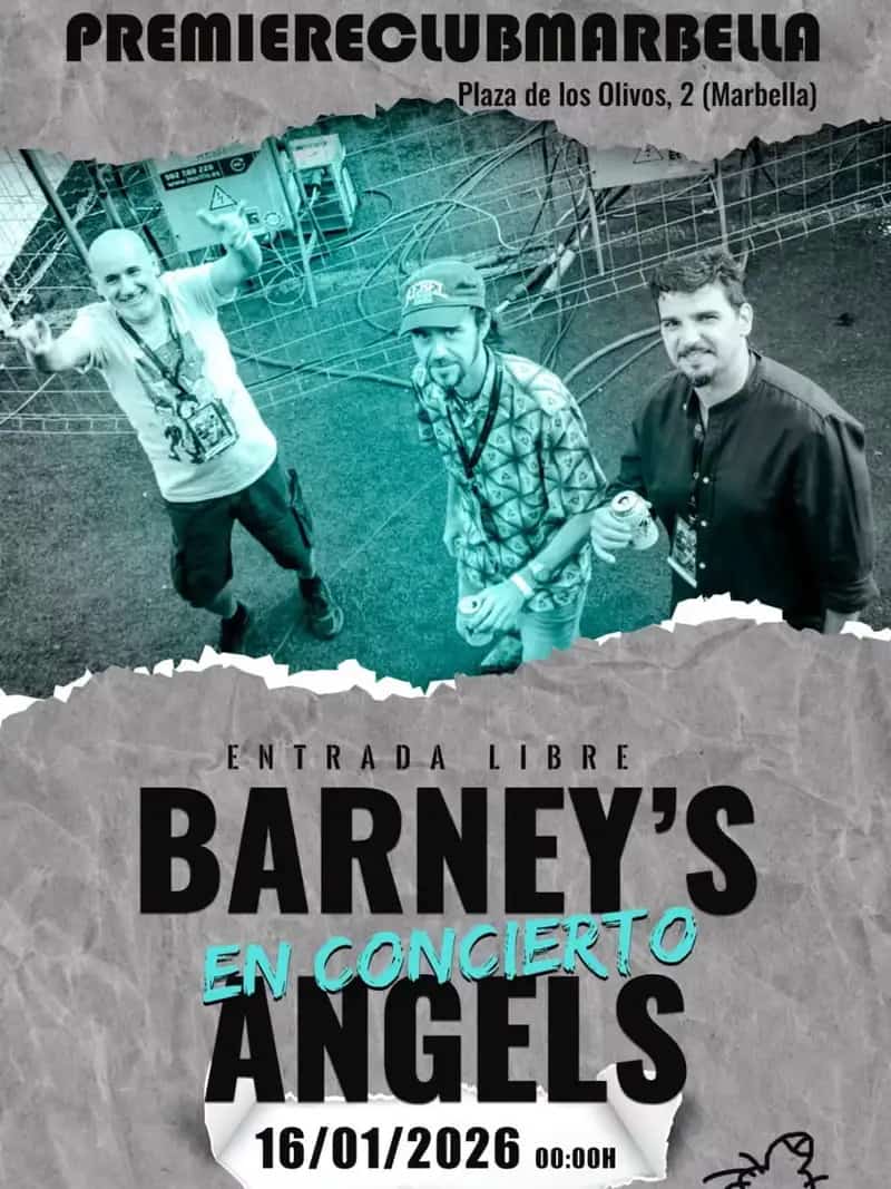 Imagen del cartel del evento de Únete a Barneys Angels en Premiere Club Marbella