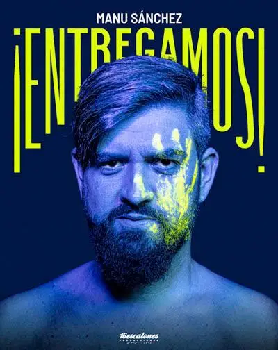 Manu Sánchez actuando en directo con su monólogo en el Teatro del Soho CaixaBank de Málaga.