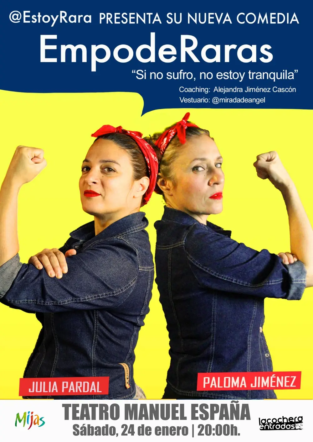 Las Raras actuando en el escenario con iluminación vibrante