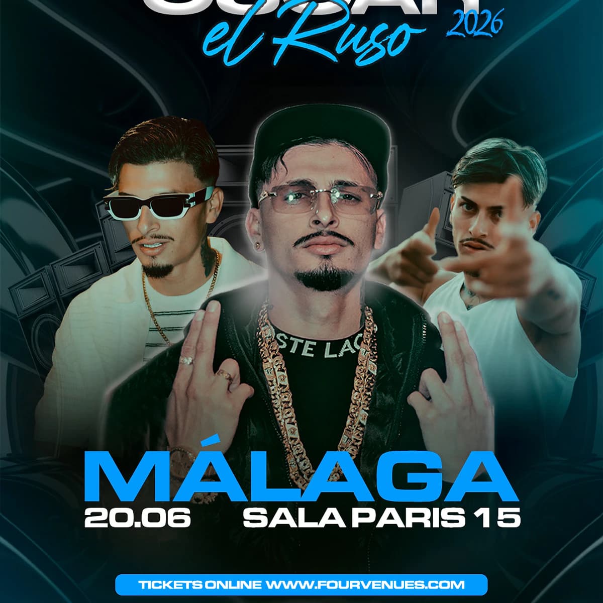 Oscar El Ruso – Mixtape en Vivo Póster