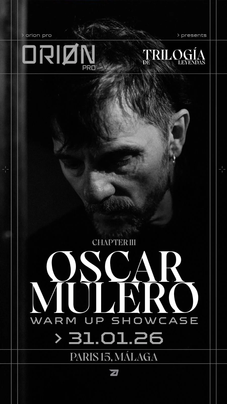 Oscar Mulero – Orion Pro Poster