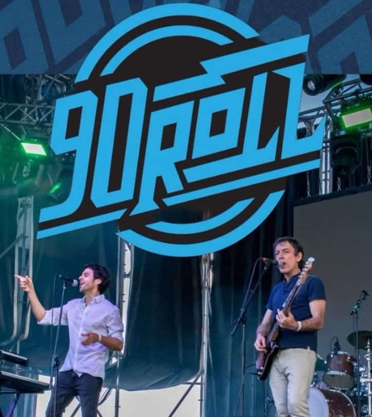 Himnos 90s en directo — 90 Roll Poster