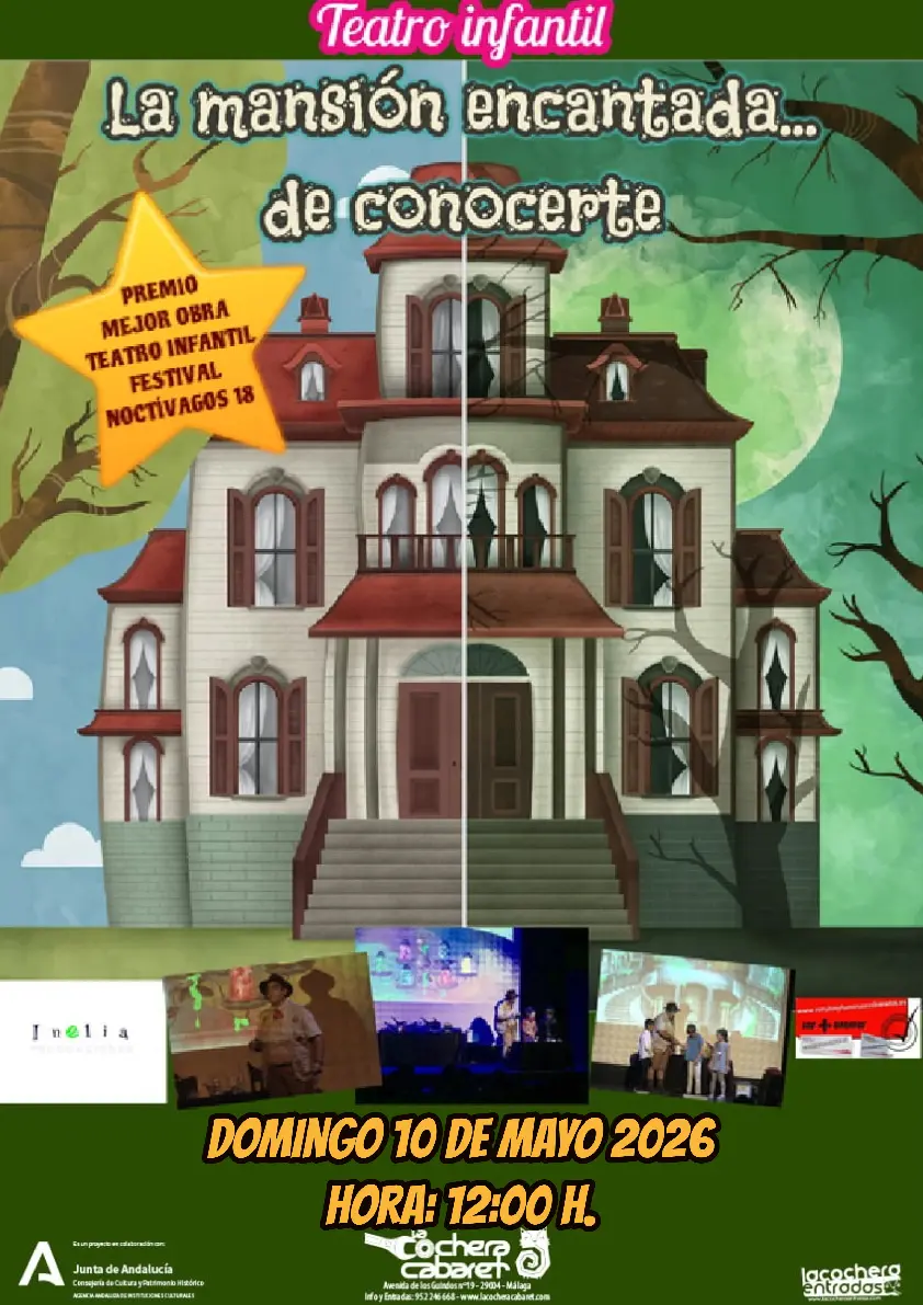 The Enchanted Mansion – A Delightful Encounter Poster