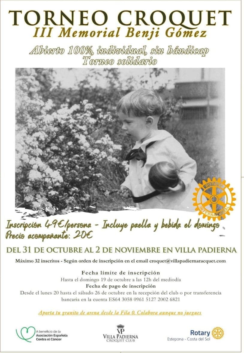 Torneo de Croquet – III Memorial Benji Gómez Imagen de Galería 1