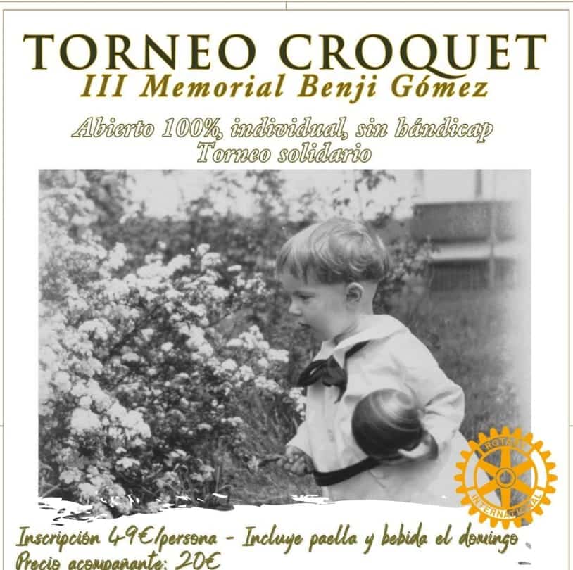 Torneo de Croquet – III Memorial Benji Gómez Poster
