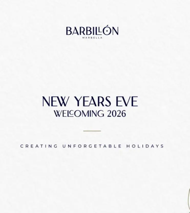 Nochevieja 2025 | Barbillón Marbella Póster
