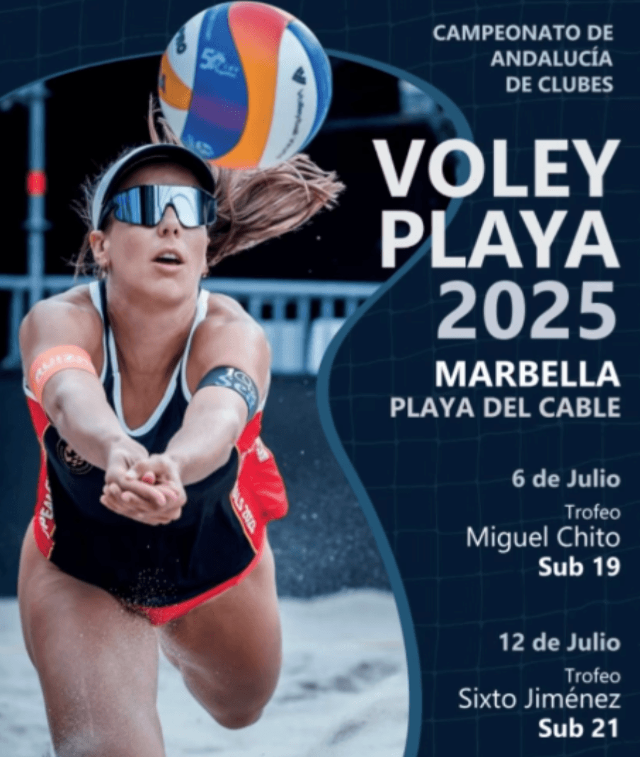 Volley Playa - Sixto Jimenez Póster