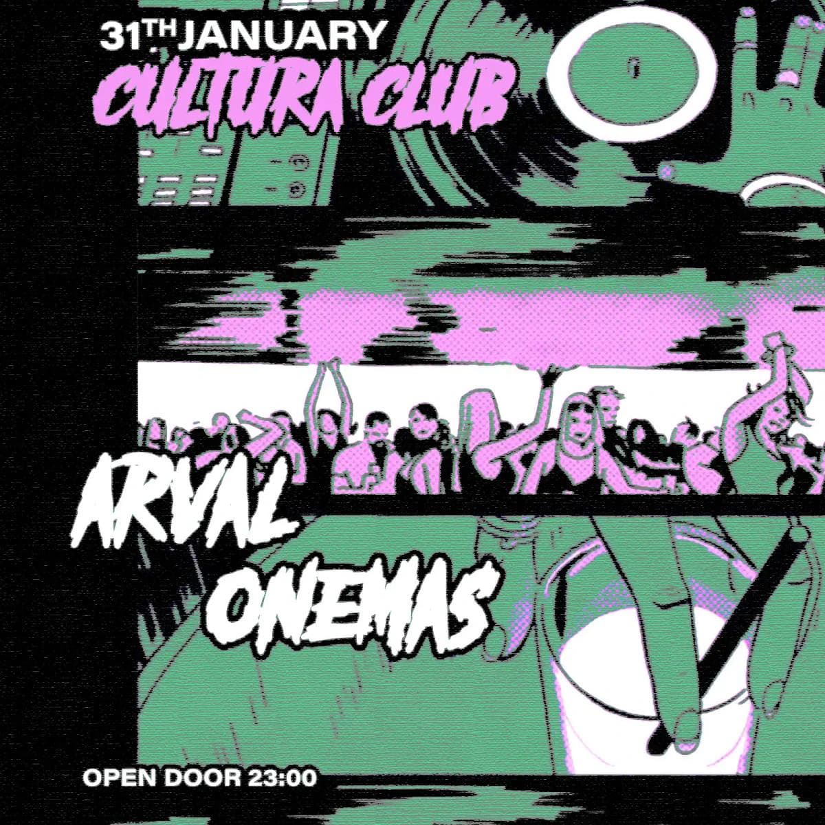 Cultura Club presenta Arval + Onemas en Torremolinos Póster