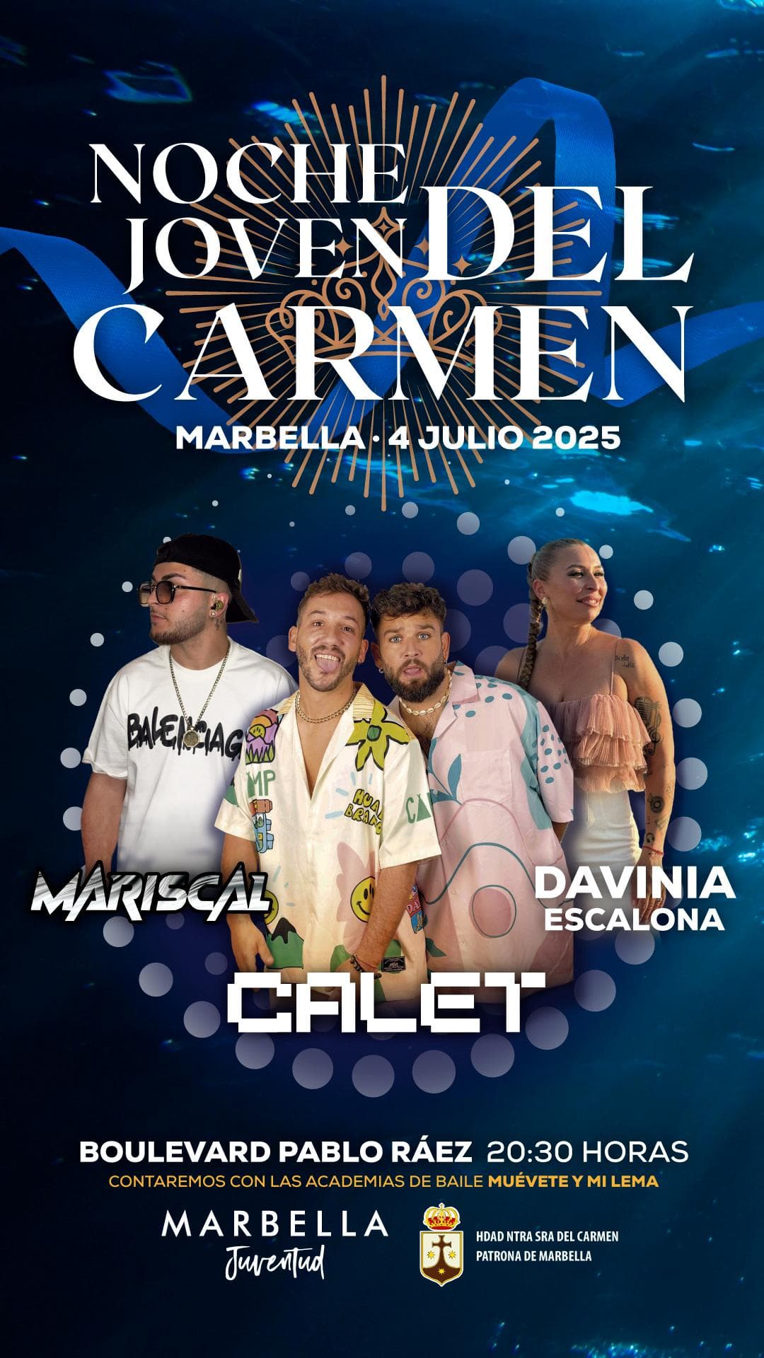 Carmen´s Youth Night Poster