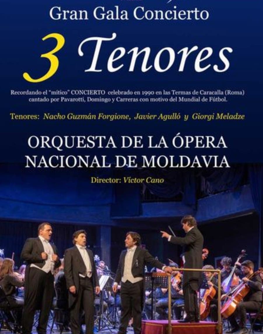 Gran Gala Lírica Tres Tenores en Marbella | Festival de Ópera Póster