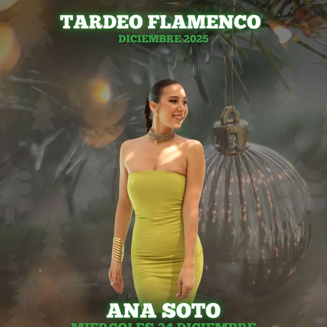 Event poster image of Flamenco Afternoon with Ana Soto at La Bodeguita de las Pipas