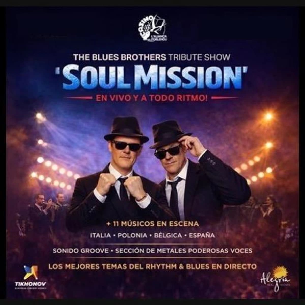 Blues Brothers Tribute «Soul Mission» en Marbella Póster