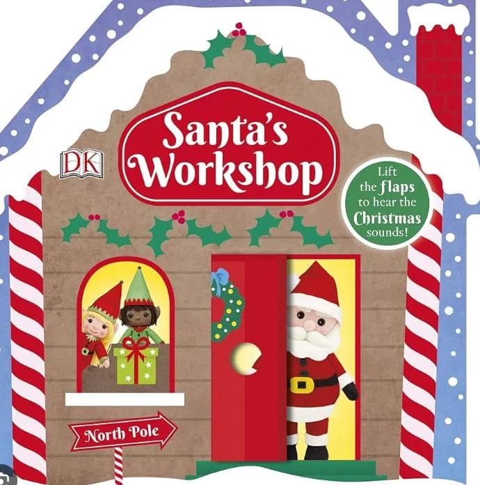 Kids Christmas «Santa’s Workshop» Poster