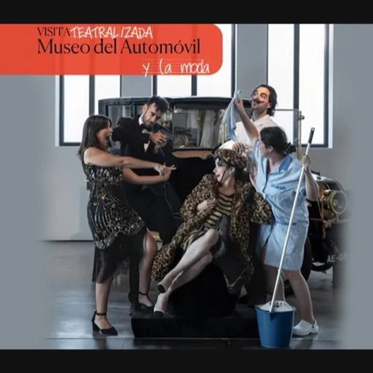 Visita teatralizada al Museo del Automóvil y la Moda Póster