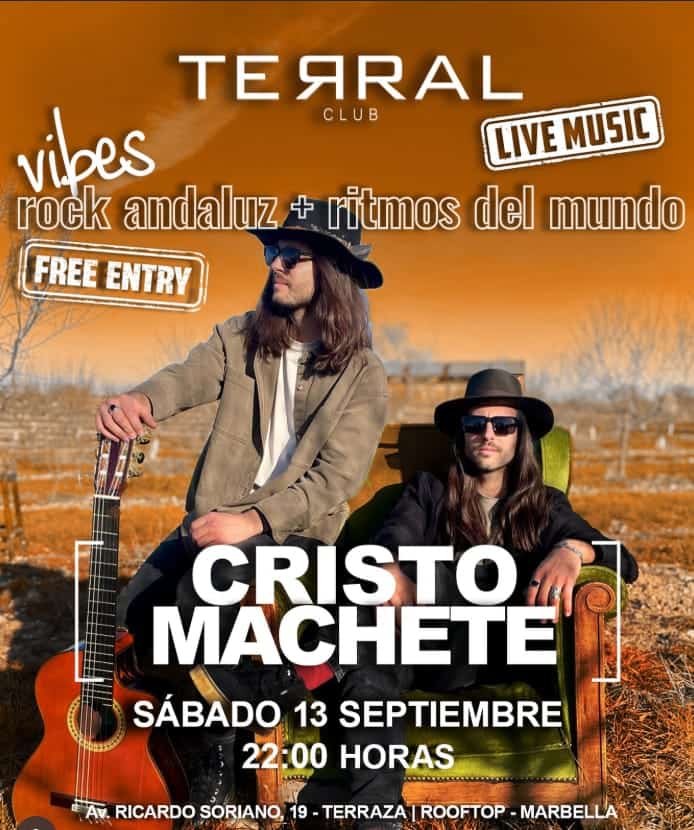 Rock andaluz & ritmos del mundo — Sesión en directo Poster