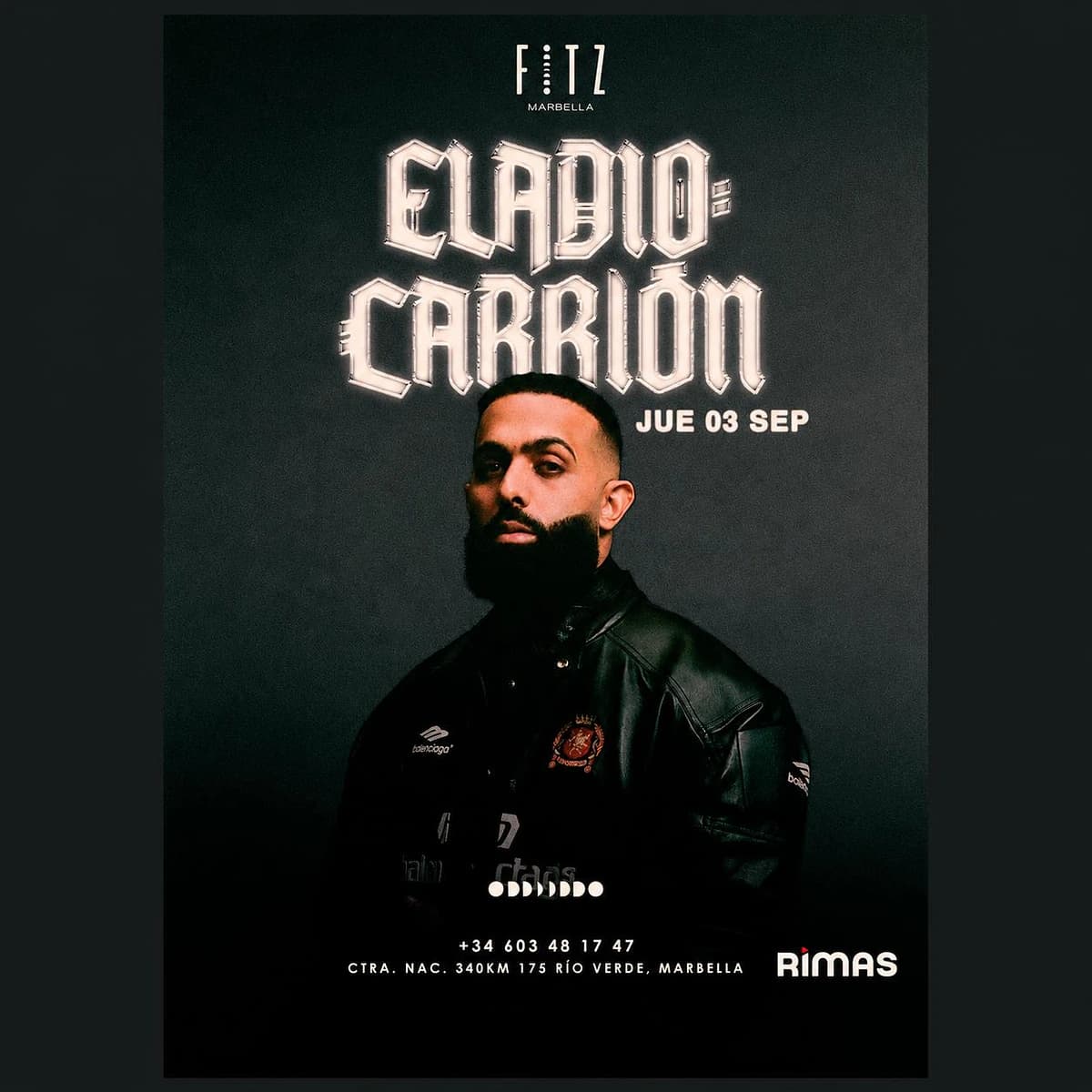 Eladio Carrión at FITZ Poster