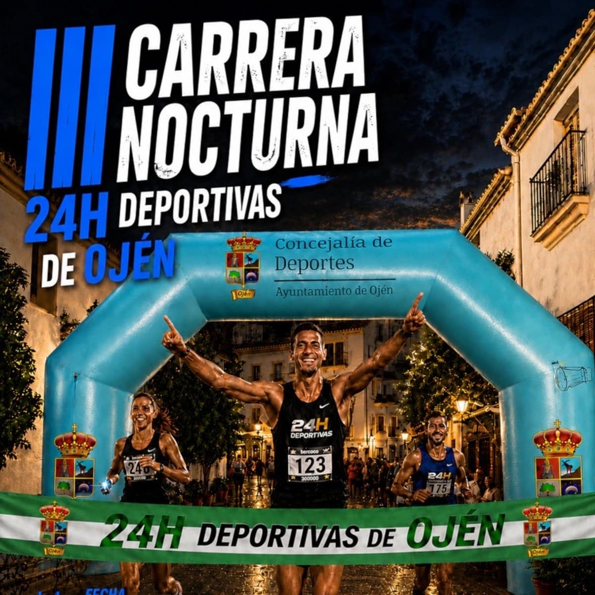 III Carrera Nocturna – Reto Deportivo 24h Póster