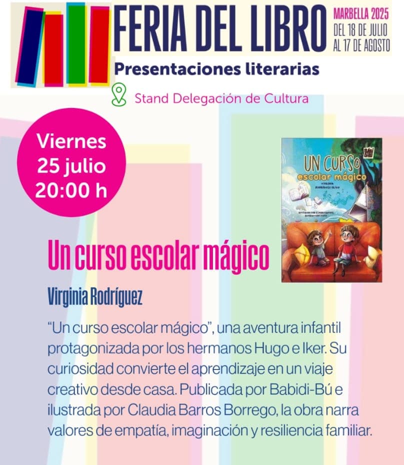 A Magical School Year 📚✨ at Marbella Book Fair 2025 Poster