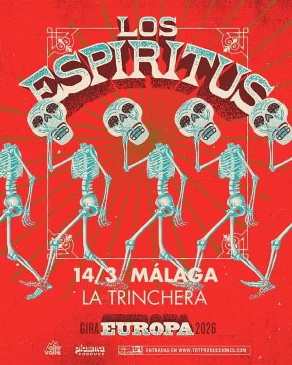 Los Espíritus – Gira Europea 2026
