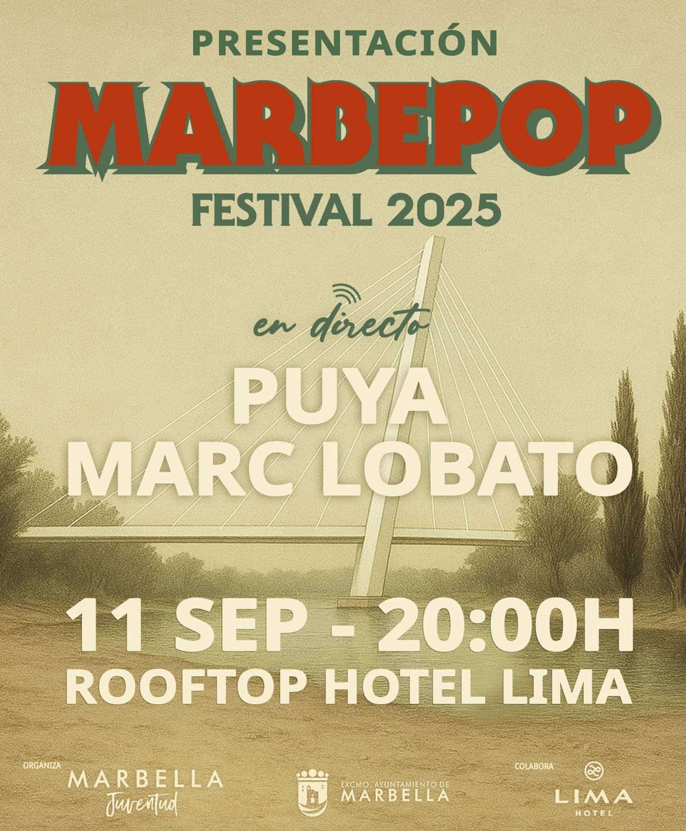 Presentación Cartel Marbepop 2025 Poster