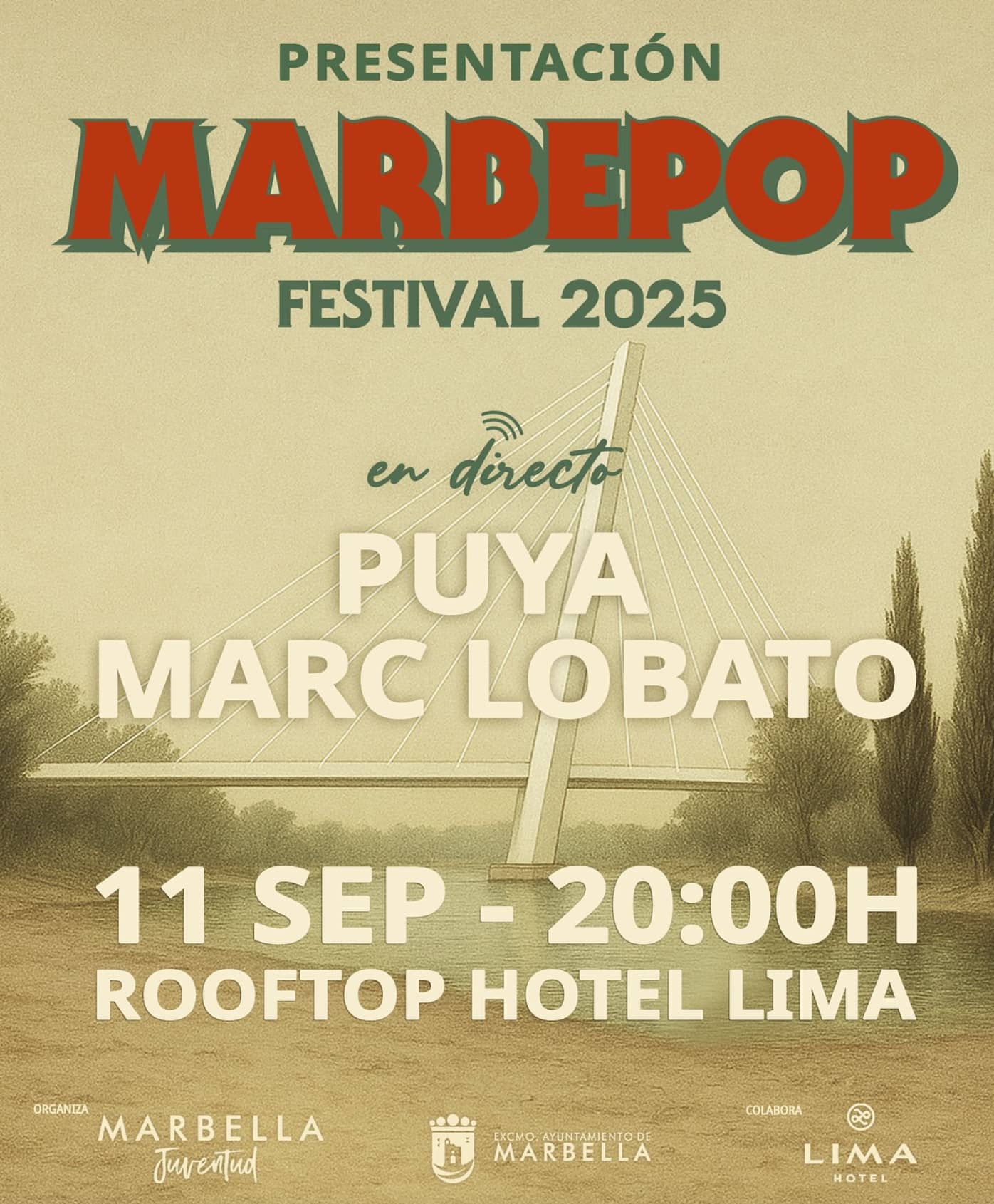 Presentaci贸n Cartel Marbepop 2025 P贸ster