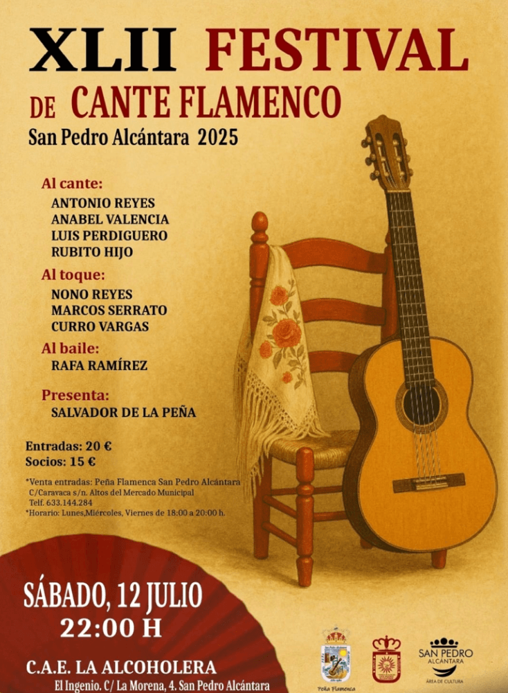 Flamenco Festival - XLII 2025 Poster