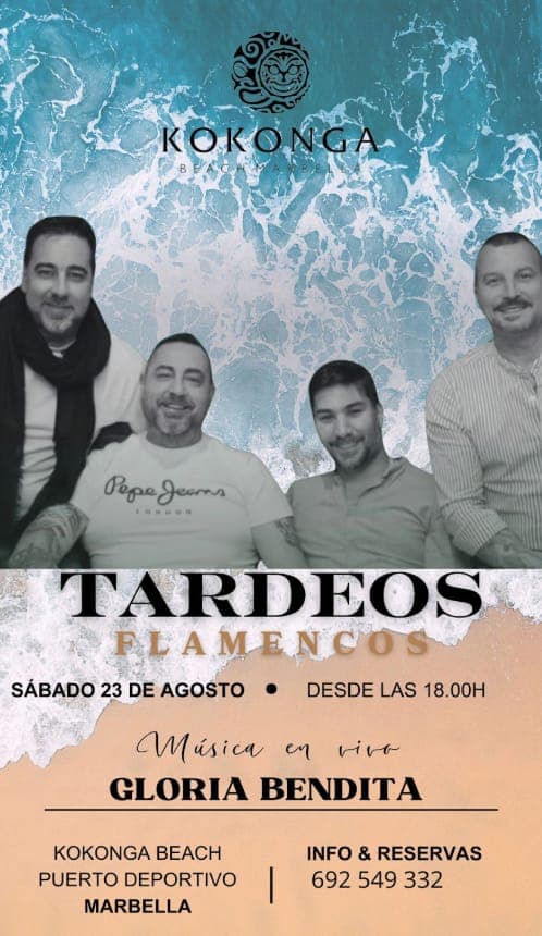 Tardeos Flamencos โ Gloria Bendita Live Gallery Image 1