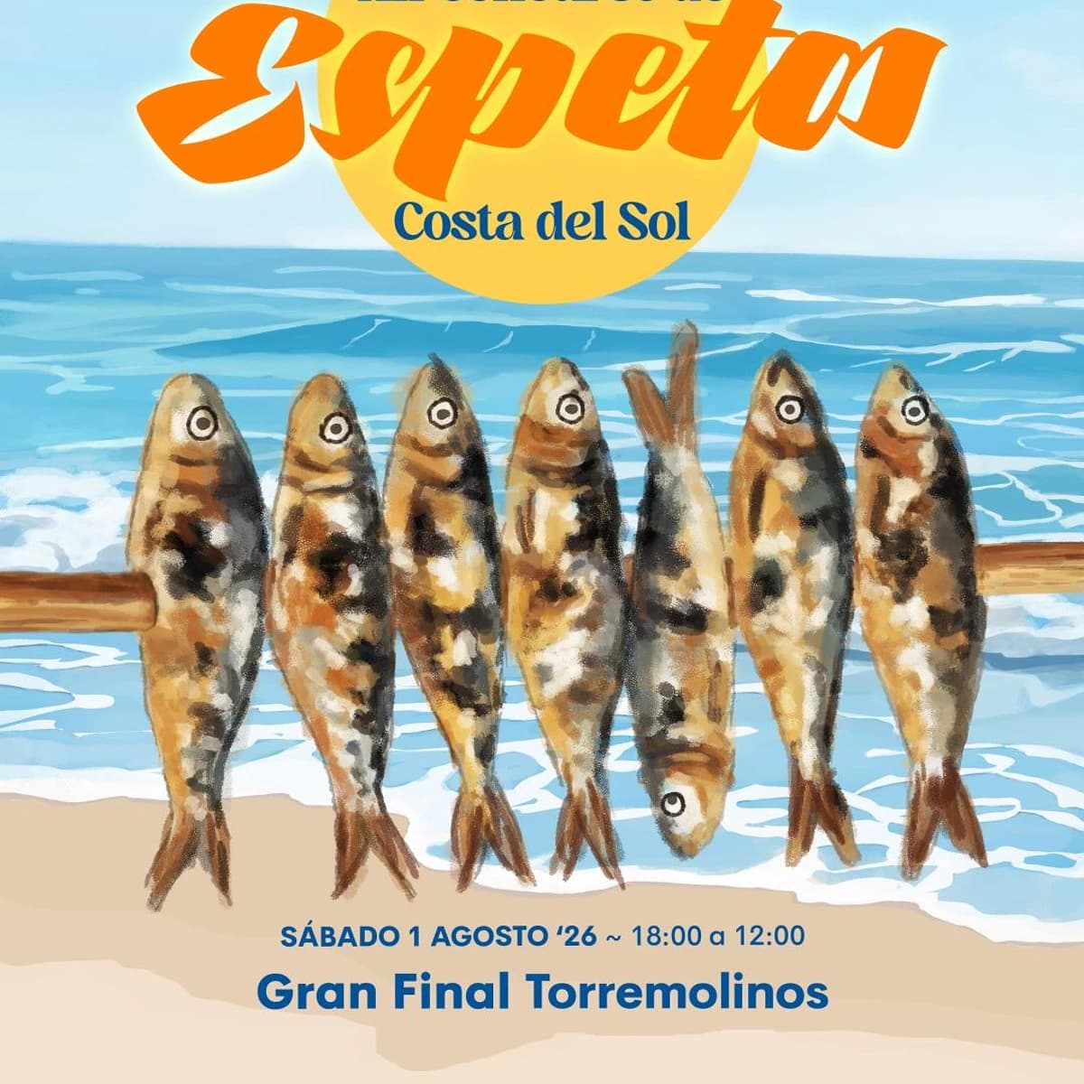 12th Costa del Sol Espeto Competition 2026 Poster
