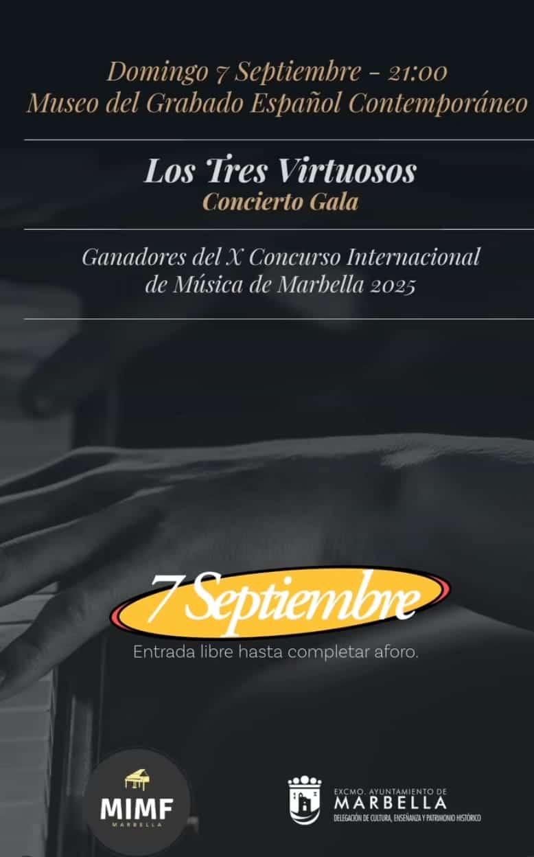 Virtuosos Gala: Winners’ Concert Poster