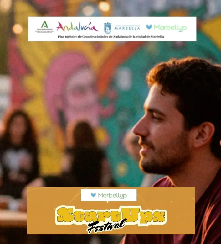 Bienvenida | StartUps Festival Marbella Póster del evento