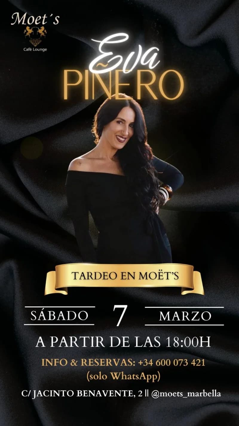 Eva Piñero en directo · Tardeo flamenco en Marbella Centro Imagen de Galería 1