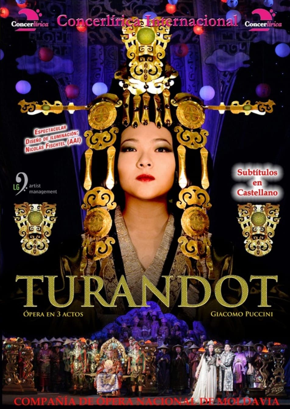 Turandot de Puccini | Festival Internacional de Ópera Póster