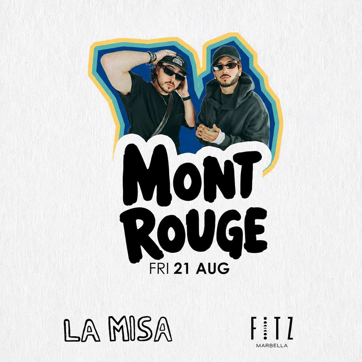 Mont Rouge x La Misa en FITZ Póster