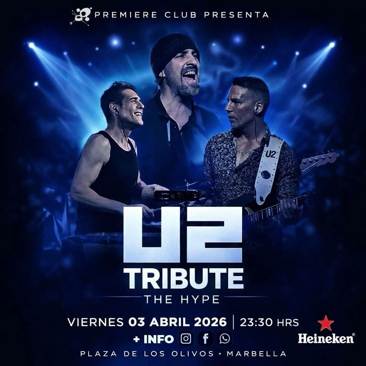 Noche de himnos con tributo a U2 Póster