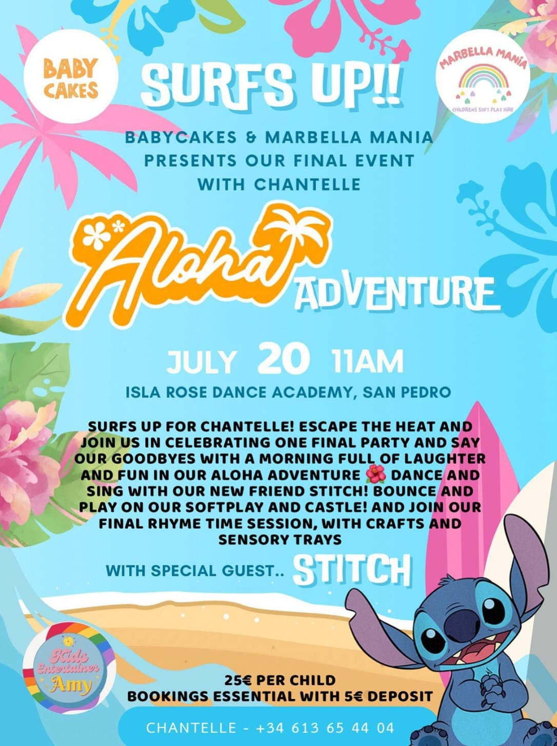 SURF’S UP! @ Isla Rose Poster